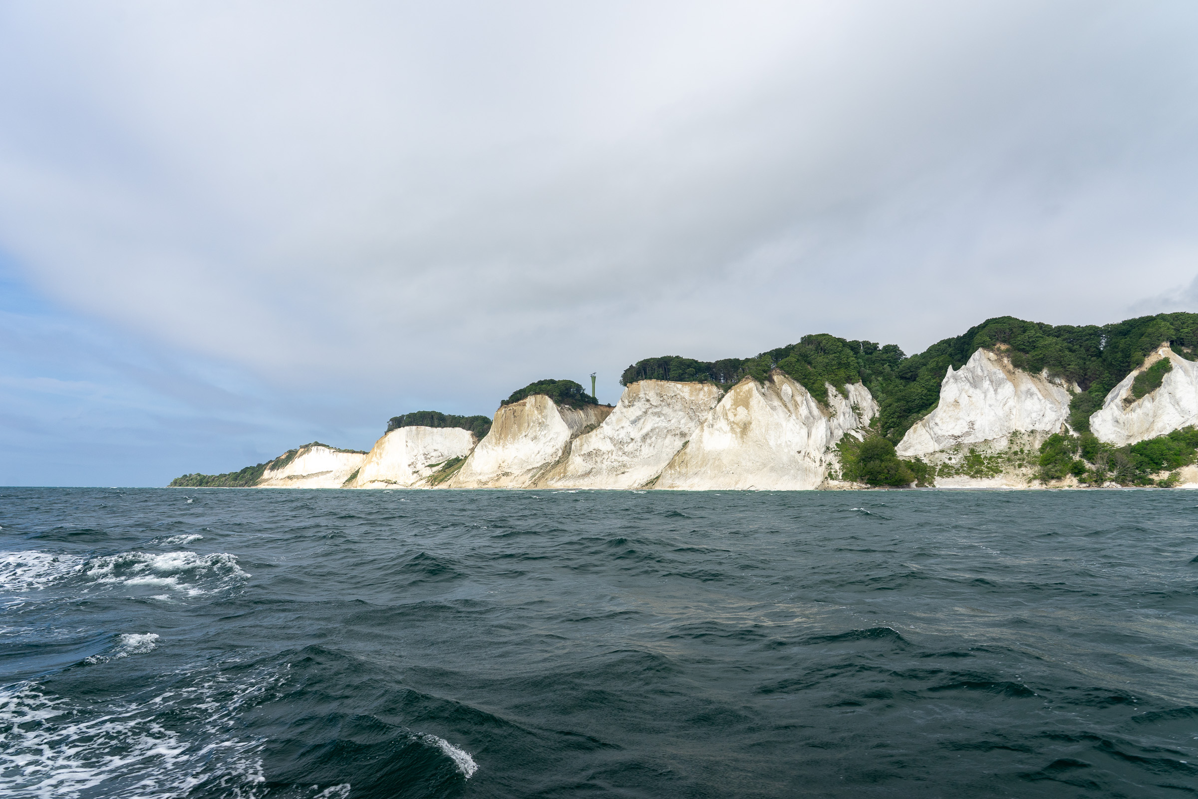 Weiter geht es in Richtung Falsterbo an den Kreidefelsen vorbei
