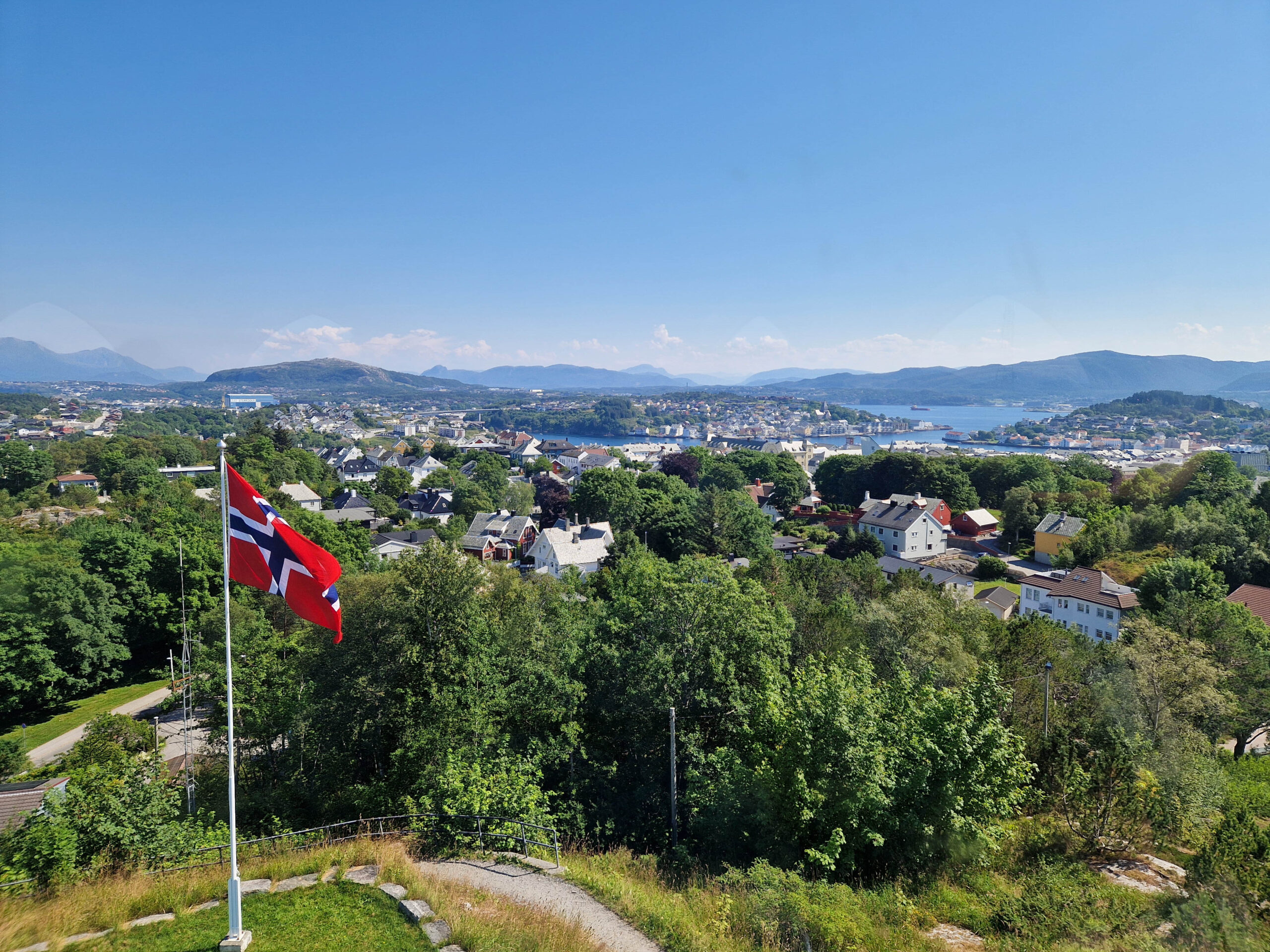 Blick über Kristiansund
