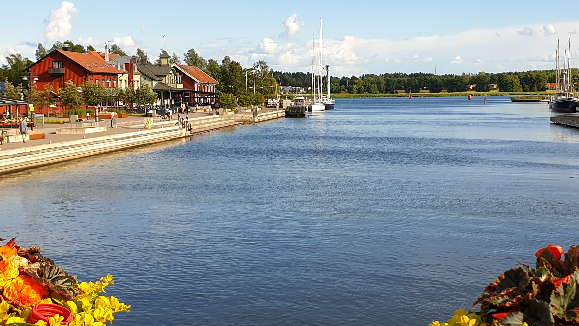 Our mooring spot