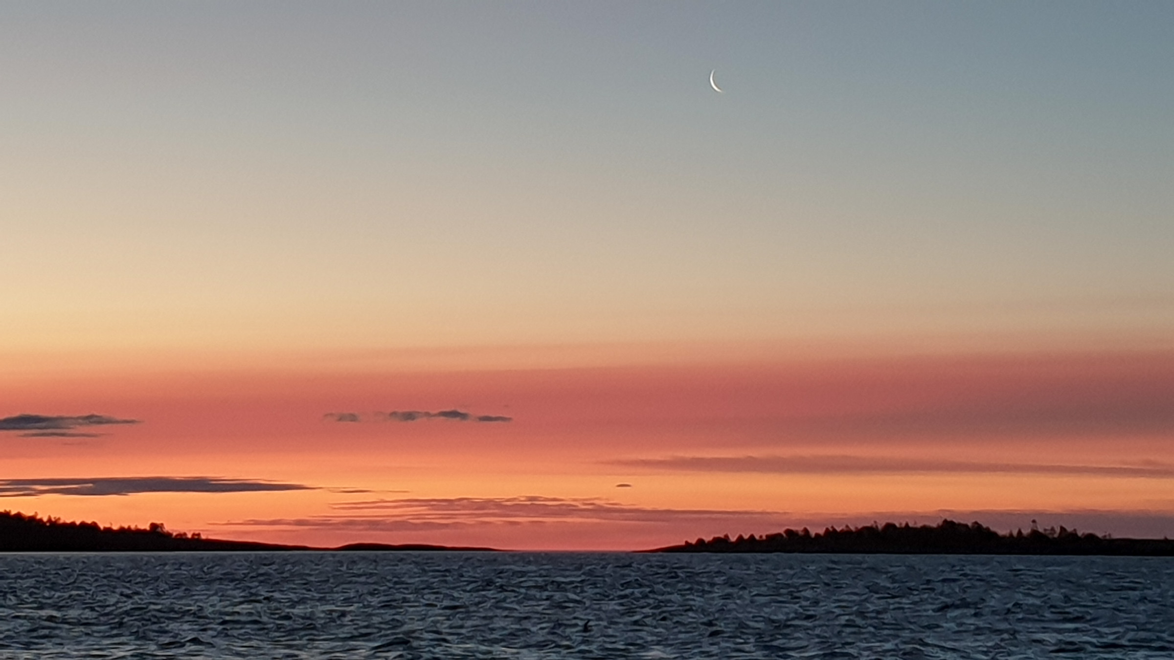 Kurz vor dem Sonnenaufgang