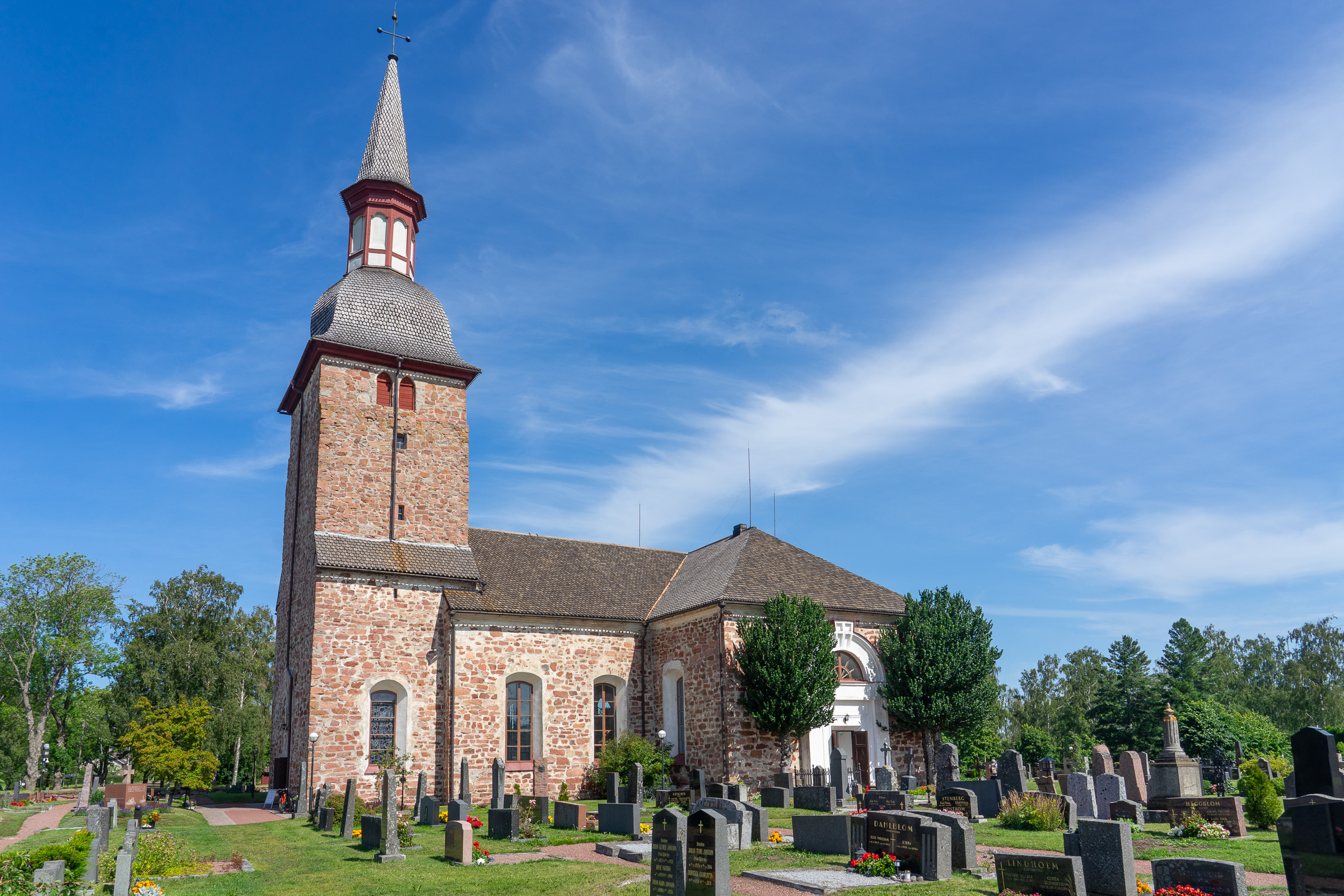 Sankt Olovs Kirche in Jomala