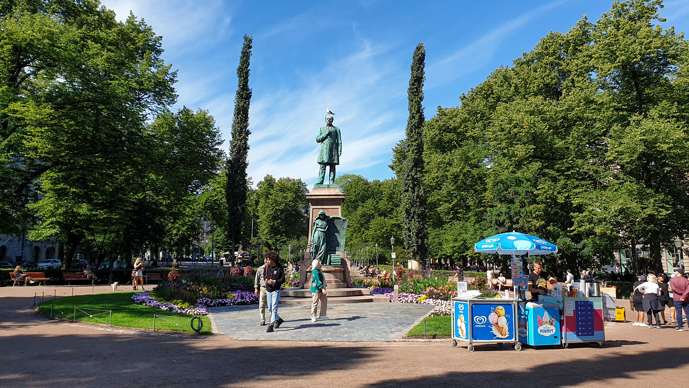 Auf der Esplanade