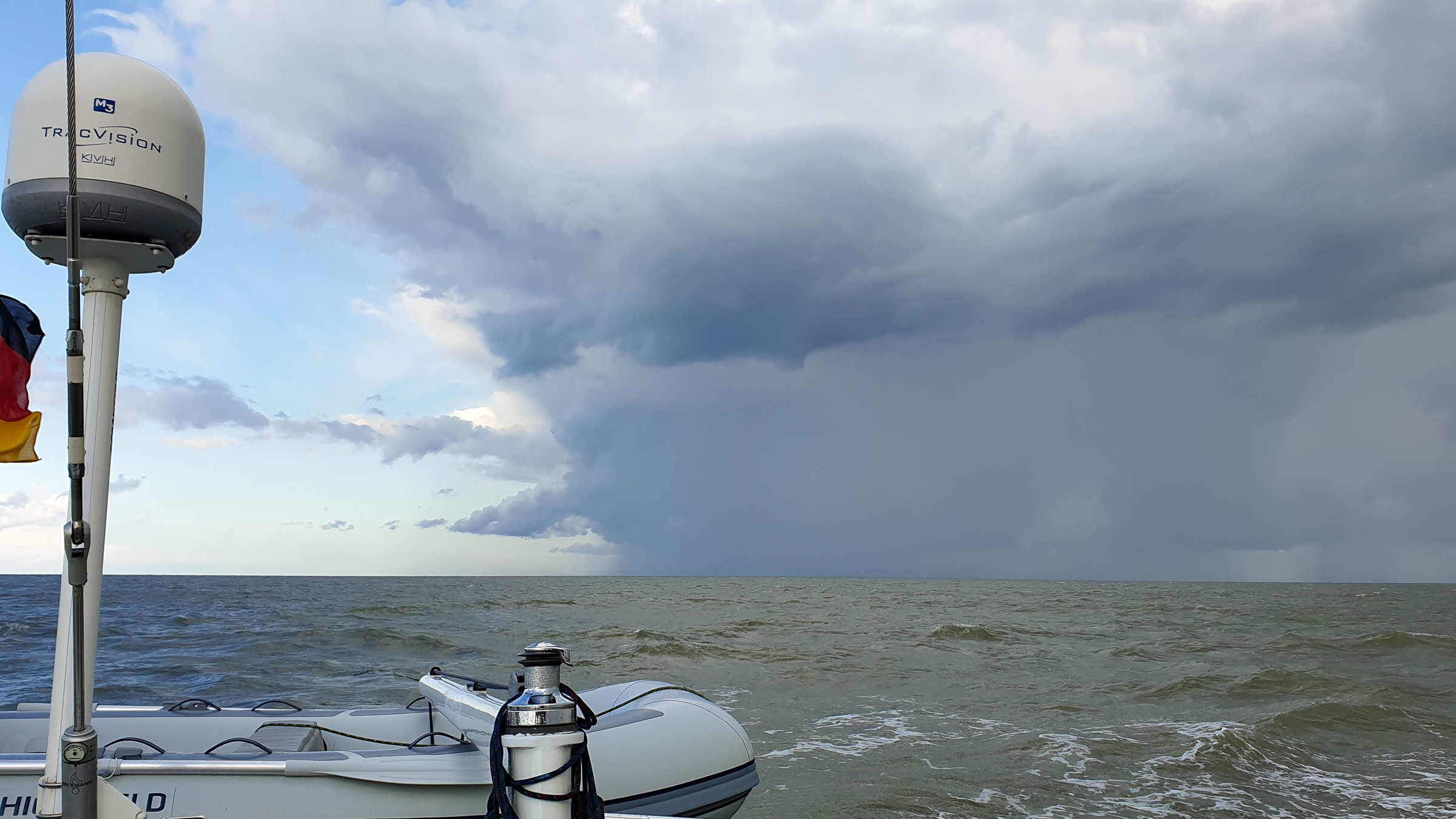 Ein Gewitter droht