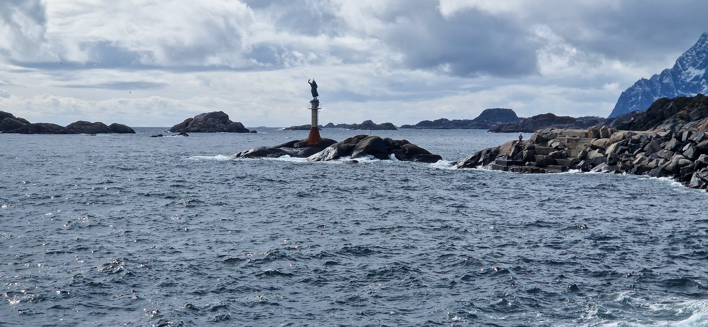 The Molo statue “Fiskerkona”