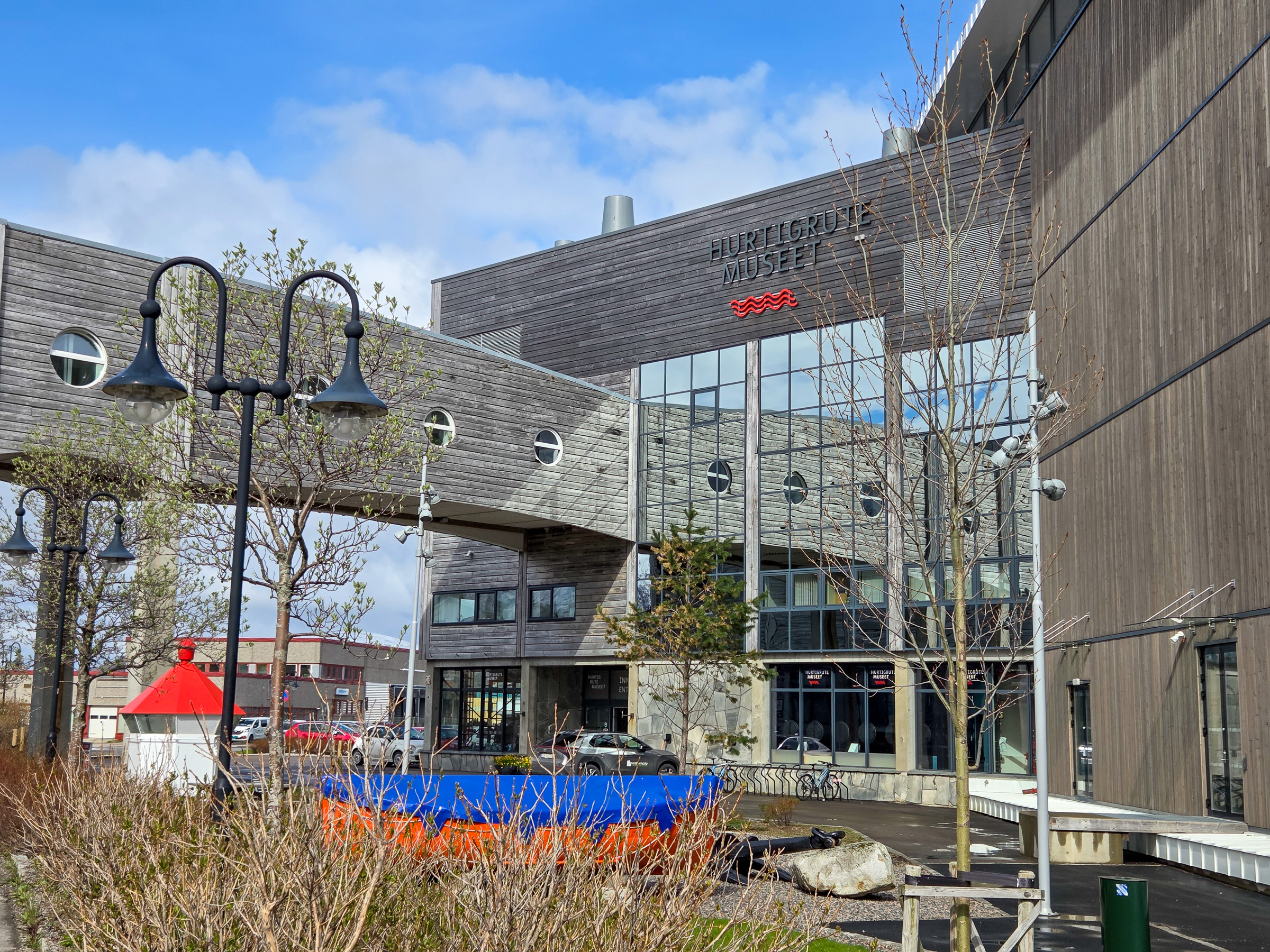 At the Hurtigruten Museum in Stokmarknes