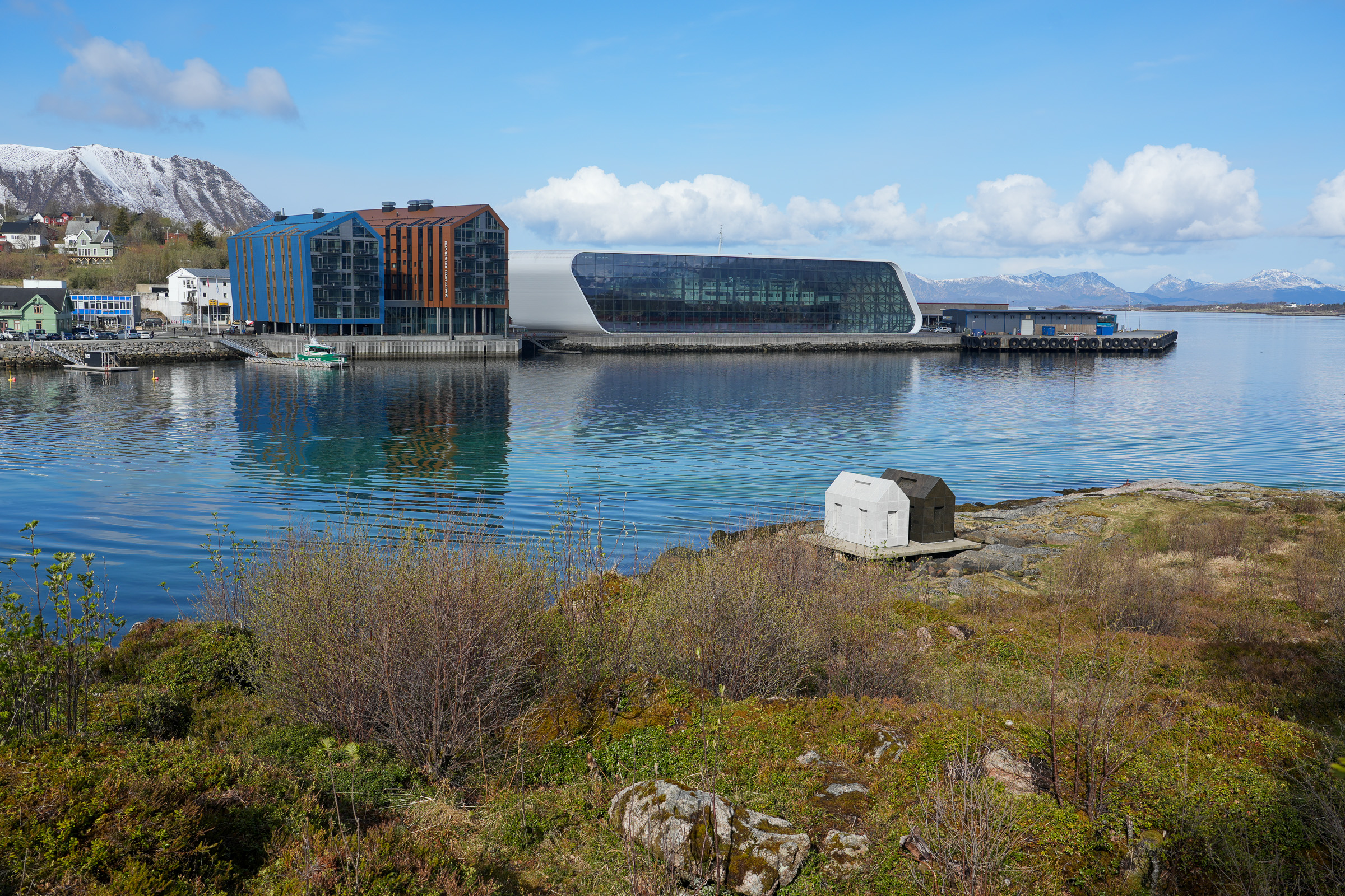 The Hurtigruten Museum from the other side