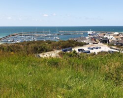 Der Hafen von Anholt