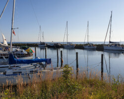 In the harbour of Klintholm