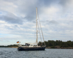 Vor Anker bei Risö