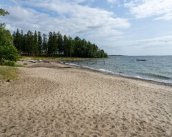 At the beach near Näskebodarna