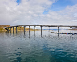Brücke bei Stokmarknes