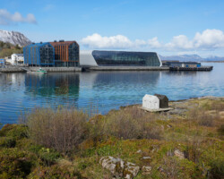 The Hurtigruten Museum from the other side