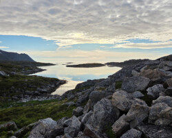 Abendliche Wanderung in Gjesvær