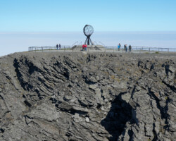 Das Denkmal am Nordkap